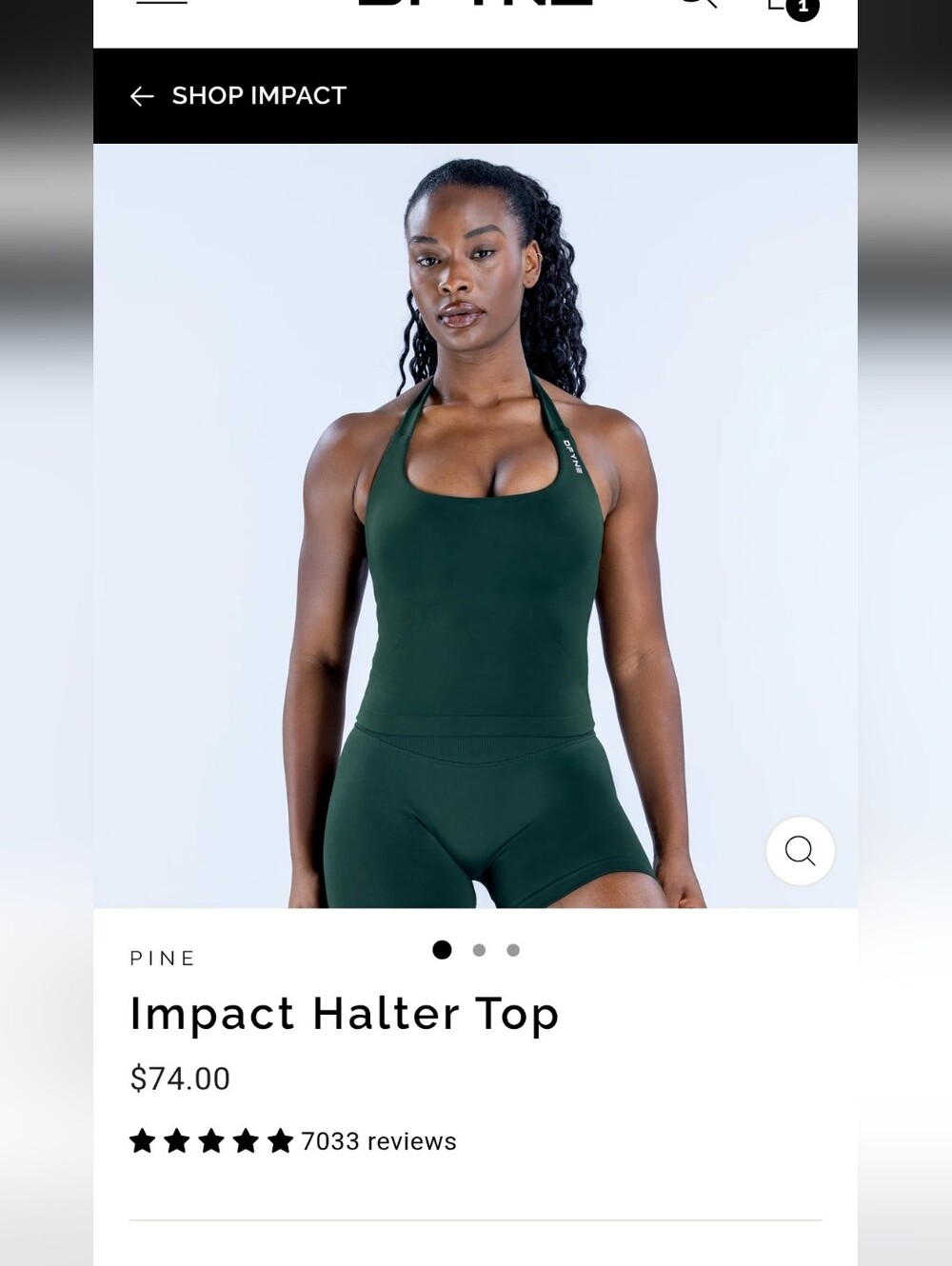 Dfyne Impact Halter